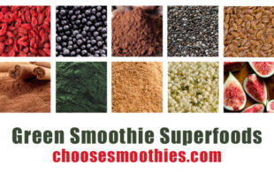 Green smoothie superfoods