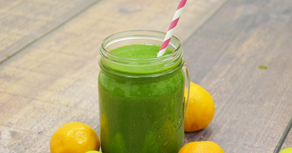 Guava Banana Green Smoothie Recipe